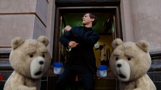 笑死，晚上睡觉请注意，小心泰迪熊来取经！