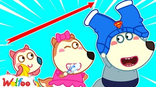 This Is the Way Wolfoo Helps Baby Jenny Learn Good Habits - Kids Stories About Baby | Wolfoo Channel