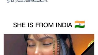 She is from India