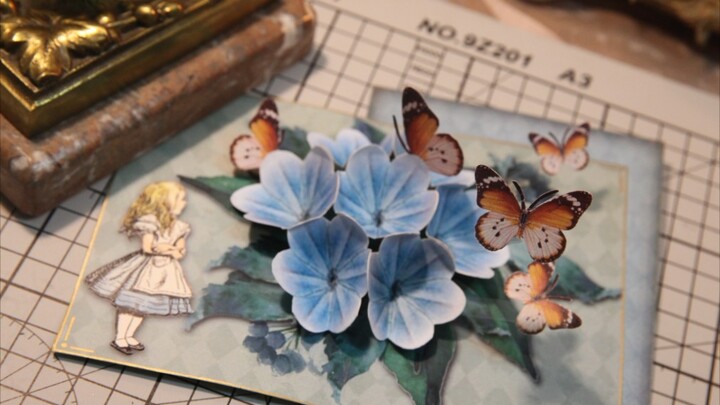 [Planner DIY Tutorial] Alice Series: Origami 3D Flower