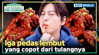 [IND/ENG] Juru kamera juga ikut coba resep iga pedas Suyoung | Fun-Staurant | KBS WORLD 240610