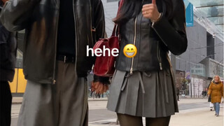 给女友做了短裙 还有剩的布料 于是做了一条情侣裤