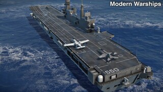 Modern Warships: IT CAVOUR in action.