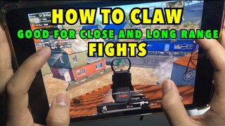 How to CLAW ??? Good for Close and Long Range Figths | PUBG Mobile - IPAD Mini 5