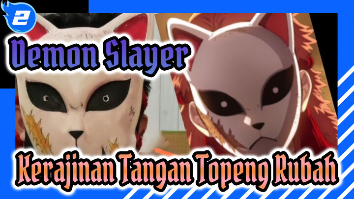 [Demon Slayer / Kerajinan Tangan] Masker Cosplay Sabito Buatan Tangan_2