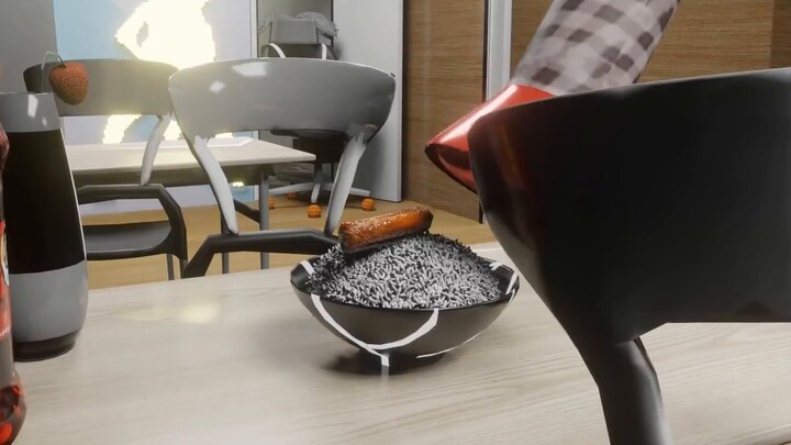 Chicken that can wash clothes