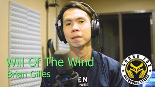 Will Of The Wind | Brian Gilles cover with Lyrics