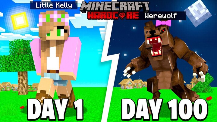 I Survived 100 DAYS as a WEREWOLF in Minecraft ... Here's What Happened