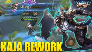 KAJA REWORK - BERASA JADI ASSASSIN SUPPORT! SKILLNYA LEBIH BER DAMAGE! MOBILE LEGENDS