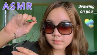 ASMR | Fast & Aggressive Drawing on Your Face 🎨 [English & Tagalog]