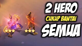 THARZ 3 MAIN MAGIC CHESS CUKUP 2 HERO AJA ‼️ COMBO MAGER MAGIC CHESS MOBILE LEGENDS