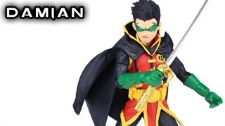 McFarlane Toys ROBIN (Damian Wayne) DC Multiverse Action Figure Review