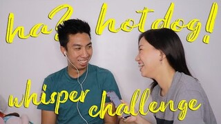 Whisper Challenge w/ boyfriend! | Rosa Leonero