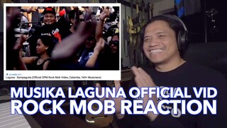 Musika Laguna OPM Rock Mob REACTION | Filipino (No English subtitles)