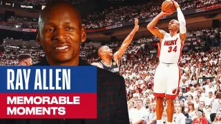 NBA Hall Of Famer Ray Allen REACTS To His Most Memorable Moments