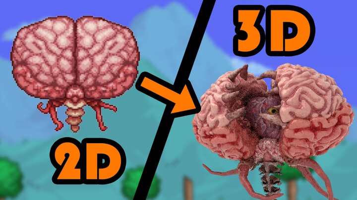 الجبناء يمتنعوا! لاعب يصنع بنفسه نسخة ثلاثية الأبعاد من دماغ كثولو!!!