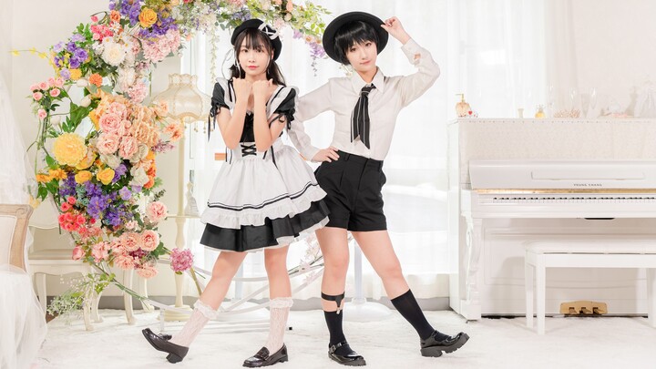 Master, do you see how fancy my maid outfit is? [Original Choreography] BLEACH Master and Black Maid