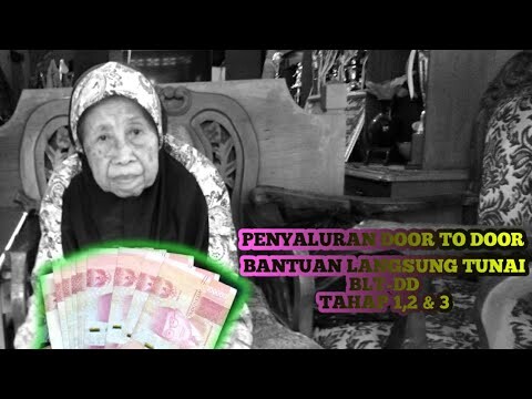 Loyalitas Pemdes Cimanggu I, Jemput Bola Penyaluran Bantuan Langsung Tunai (BLT-DD)
