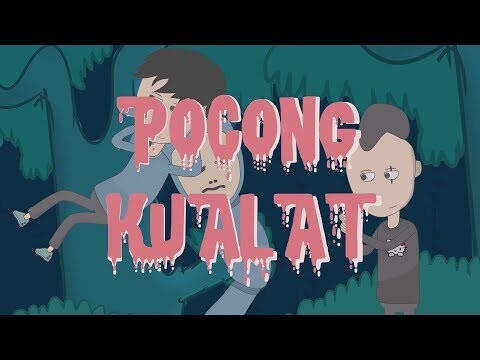 Kartun Pocong Kualat - Minta di sleding