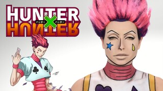 HISOKA HUNTER X HUNTER MAKEUP TUTORIAL | ANIME HALLOWEEN MAKEUP