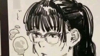 The author of "Jujutsu Kaisen" Akutami Gege's self-portrait is a woman! She looks like Zenin Maki?