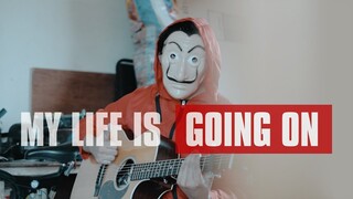 My Life Is Going On (WITH TAB) Cecilia Krull | Money Heist OST | Fingerstyle