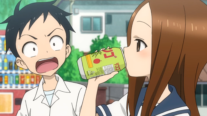 I guess you won't be jealous if we drink from the same can of juice.