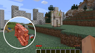 [Game] Minecraft - Khó khăn lắm mới hạ được Iron Golem, kết quả là…?