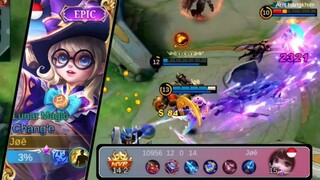 Chang e gameplay || Chang e best build 2021 || Top global build chang'e || chang'e mlbb