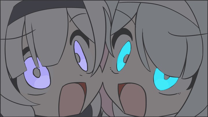 【天使国地狱国/BA/描改】蓝色恶魔与黑色天使