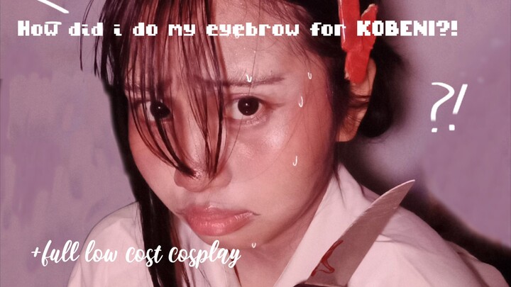 How i do my eyebrow for Kobeni! (+or any expressive character)
