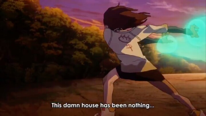 Thanks to Momo's quick thinking, the Mongolian Death Worm is defeated.#Dandadan #ダンダダン #Anime