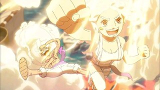 MOMEN LUFFY DAN BONNEY MENJADI NIKA