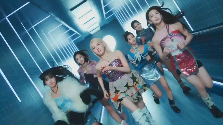 StayC Pantyhose sheer, kaos tangan, kaos sheer, rambut emas + suarane koyok Kondo