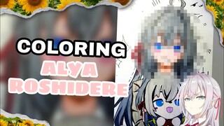 Amboyyy 🤭😋 – COLORING Alya Roshidere