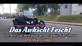 2024 Das Awkscht Fescht  Ford Model T and Cadillac V12 Start Up, 1932 Olds and Pontiac and More!!