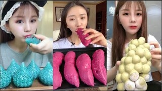 Thánh Ăn Đá Ăn Đá Lạnh Màu Sắc Hình Dạng Bất Thường Thú Vị - ASMR Ice Crunchy Eating sound#147