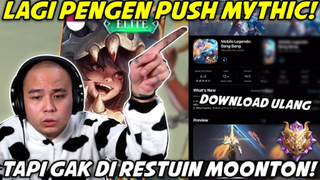 GA MYTHIC-MYTHIC SAMPE GA DIIZININ MOONTON MAIN MOBILE LEGENDS!