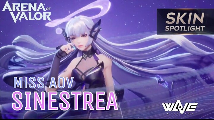 【AOV】Skin wAVe Miss Aov Sinestrea | Arena Of Valor | LiênQuân | ROV | 傳說對決