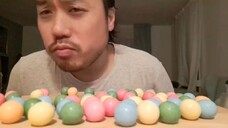ASMR Mini Gum Balls (Eating Sounds) | STORY TIME: Trading A Paperclip