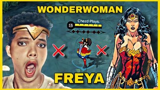 EP. 33🔥| What if Freya has WONDERWOMAN inspired SKIN!?😳😱 GANDA !!