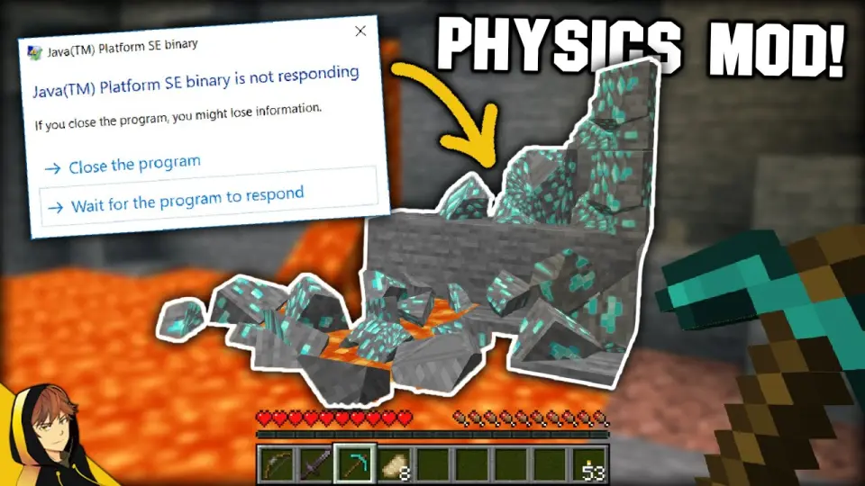 Insane Physics Mod Breaking Minecraft That S What We Want Bilibili