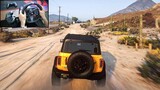 Driving Ford Bronco from Forza Horizon 5 | GTA 5 | Logitech g29 gameplay