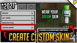 *2021*😱HOW TO MAKE CUSTOM SKINS IN MINECRAFT (2021) | MCPE
