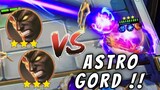 GORD ASTRO VS DOUBLE 3 STAR GORD !! CRAZY MATCH !! MAGIC CHESS MOBILE LEGENDS