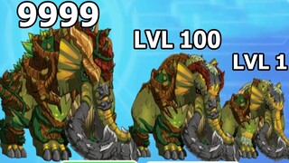 Khủng Long Huyền Thoại Đầu Kiếm 2000 Gem Mở Dino Đơn Giản Code Mới Legendino Top Game Android Ios