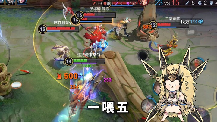 Mampukah Ma Chao mengejar dan memukul lima orang ini???