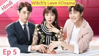 Episode 5 || Witch girl human boy love story || Witch's Love || Korean drama explained in Hindi