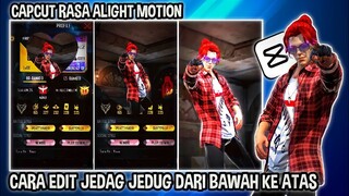 CARA EDIT VIDEO JEDAG JEDUG DARI BAWAH KE ATAS DI CAPCUT