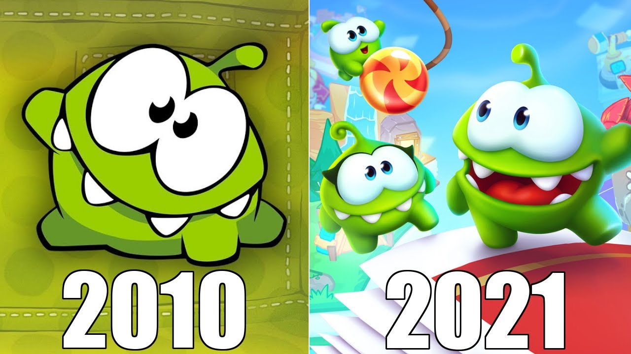 Evolution Of Cut The Rope Game Overs [2010-2023] 